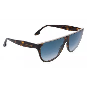Victoria Beckham VB682S6113234 Damskie Przesadzone Kwadratowe Okulary Przeciwsłoneczne Havana Brązowy Gradient