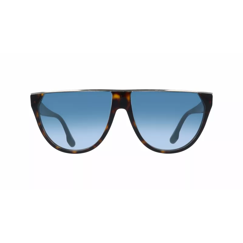 Victoria Beckham VB682S6113234 Damskie Przesadzone Kwadratowe Okulary Przeciwsłoneczne Havana Brązowy Gradient