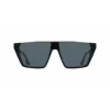 Okulary przeciwsłoneczne damskie Victoria Beckham VB683S5812001 - czarna oprawka acetatowa, szare szkła, 58mm