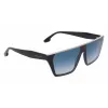 Okulary przeciwsłoneczne Victoria Beckham VB683S5812415 dla kobiet – oprawka z acetatu w kolorze havana, soczewki brązowe gradientowe, 58 mm