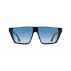 Okulary przeciwsłoneczne Victoria Beckham VB683S5812415 dla kobiet – oprawka z acetatu w kolorze havana, soczewki brązowe gradientowe, 58 mm