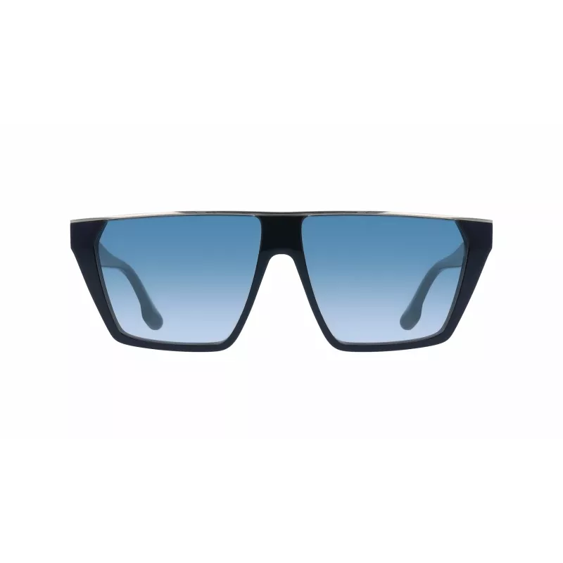 Okulary przeciwsłoneczne Victoria Beckham VB683S5812415 dla kobiet – oprawka z acetatu w kolorze havana, soczewki brązowe gradientowe, 58 mm