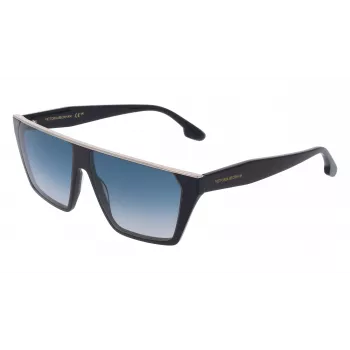 Okulary przeciwsłoneczne Victoria Beckham VB683S5812415 dla kobiet – oprawka z acetatu w kolorze havana, soczewki brązowe gradientowe, 58 mm