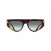 Victoria Beckham VB685S5618215 Damskie kwadratowe okulary przeciwsłoneczne z acetatu Havana Brown Gradient 56/18/140