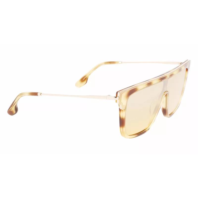 Okulary przeciwsłoneczne Victoria Beckham Cat Eye VB650S5319222 Havana Acetate Brązowy Gradient Soczewka 53mm