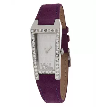 Victorio & Lucchino VL065603 Zegarek damski analogowy kwarcowy ze srebrną bransoletą mesh Milanese, koperta 20 mm
