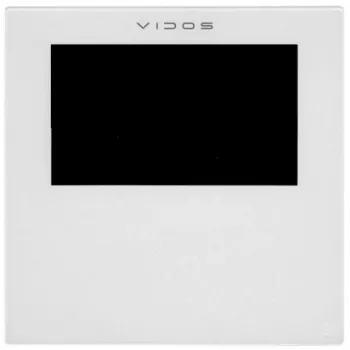 VIDOS 2IP M201W-X 7-calowy IP Wideodomofon z Ekranem Dotykowym, Biały
