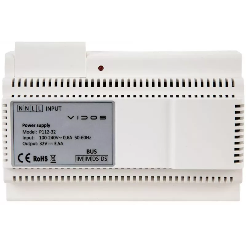 Zasilacz VIDOS 2IP P112-32 24V 2A DIN Rail