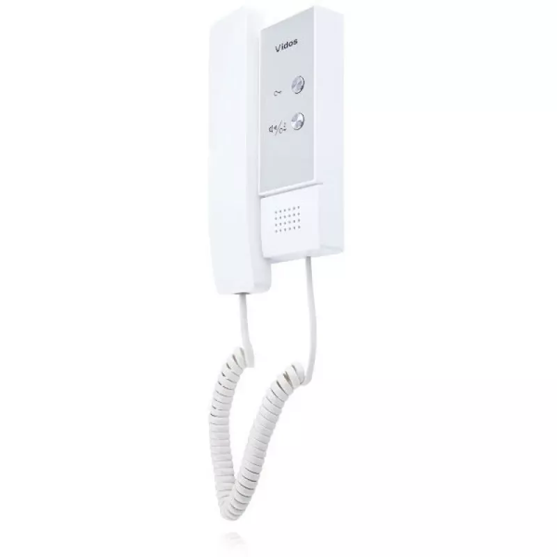 VIDOS DUO U1010 Słuchawka domofonowa audio - biała
