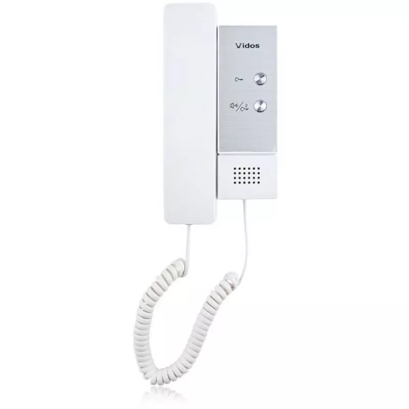 VIDOS DUO U1010 Słuchawka domofonowa audio - biała