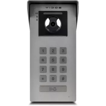 VIDOS IPX S100 Panel zewnętrzny IP Wideodomofon 2MP 1080p PoE Wi-Fi Czarny