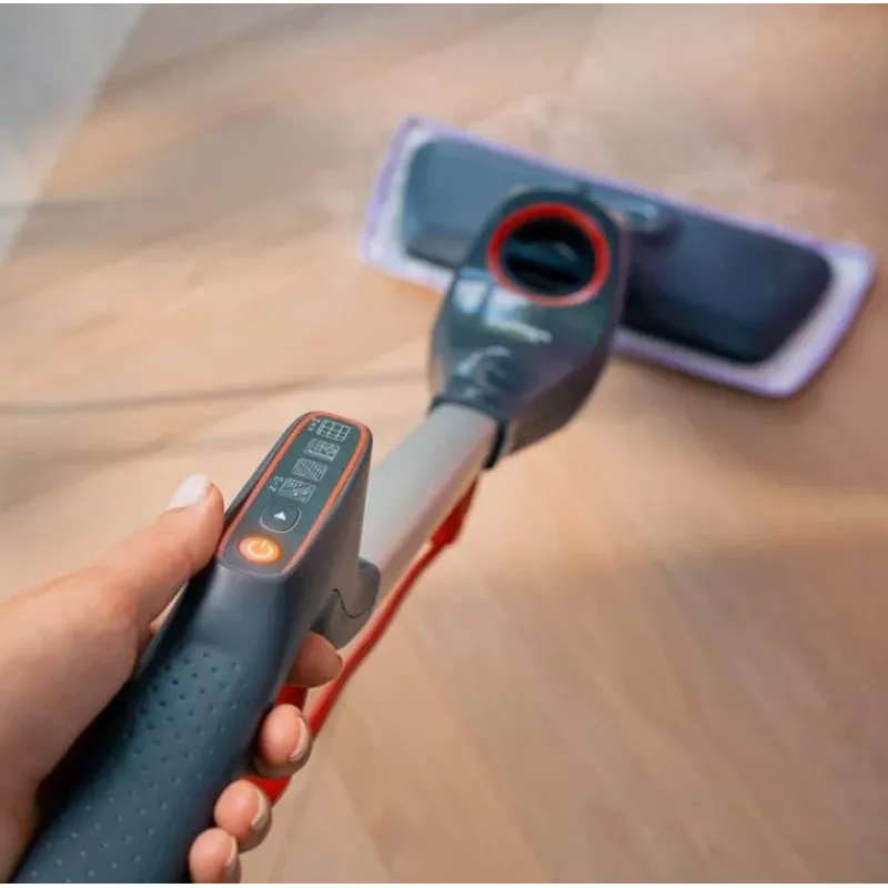 Vileda Steam Plus XXL Pro Mop Parowy z 2 Dodatkowymi Nakładkami z Mikrofibry