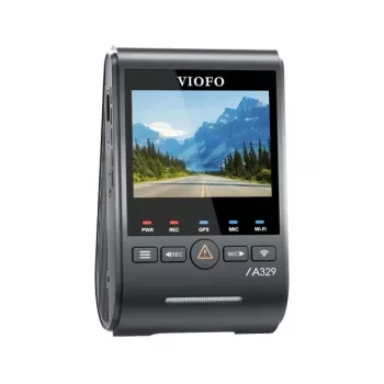 VIOFO A329S 1CH GPS 4K UHD Dash Camera z Sony STARVIS 2 IMX678, wbudowany GPS, Wi-Fi, tryb parkingowy, 2,4-calowy LCD, superkondensator, do 512 GB