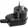 VIPLAST 220-05 Wtyczka kątowa 16A 250V IP20 Czarna