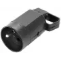 VIPLAST 315-05 Gniazdo natynkowe z uziemieniem, 2P+Z, 16A, 250V, IP20, czarne