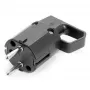 VIPLAST 325-05 Wtyczka Uni-Schuko z uziemieniem i uchwytem, 16A 250V, IP20, czarna