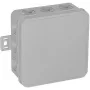 VIPLAST V6 Puszka instalacyjna natynkowa pusta, 12 wejść typu knockout, szara, IP54, 85x85x41mm, zatrzaskowa pokrywa