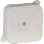 VIPLAST VP-2 Pusta puszka instalacyjna natynkowa 4 wejścia IP44 Biała 85x85x35mm 027-01