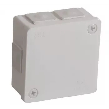 VIPLAST VP-22 Puszka natynkowa 6 wejść IP55 biała 86x86x40mm