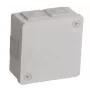 VIPLAST VP-22 Puszka natynkowa 6 wejść IP55 biała 86x86x40mm