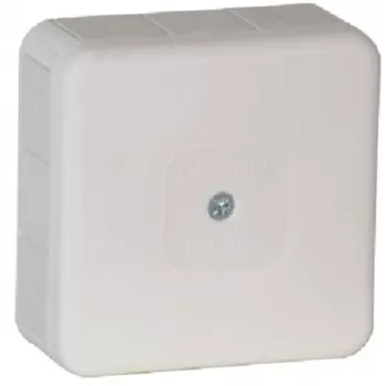 VIPLAST VP-31 Puszka instalacyjna natynkowa pusta, 12 wejść kablowych, IP55, biała, 85x85x37 mm