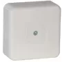 VIPLAST VP-31 Puszka instalacyjna natynkowa pusta, 12 wejść kablowych, IP55, biała, 85x85x37 mm