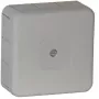 VIPLAST VP-31 Puszka instalacyjna natynkowa, 12 wejść na przewody, szara, IP55, 85x85x37mm