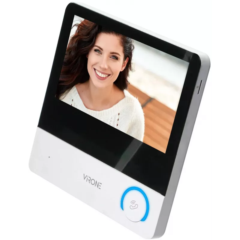 Virone VDP-67 Wideodomofon FullHD 1080p, 7-calowy kolorowy monitor LCD, czytnik RFID, Tuya Smart Wi-Fi