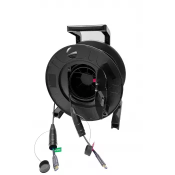 Vivolink PROHDMIOP50AM-DRUM 50m Pancerny aktywny optyczny kabel HDMI 4K 60Hz 18Gbps HDR10 Dolby Vision HDCP2.2 ARC CEC