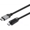 Vivolink kabel USB-C Screw do USB-C 8m, testowany dla przedsiębiorstw, 10Gbps, PD 100W, 4K60 (PROUSBCMMS8)