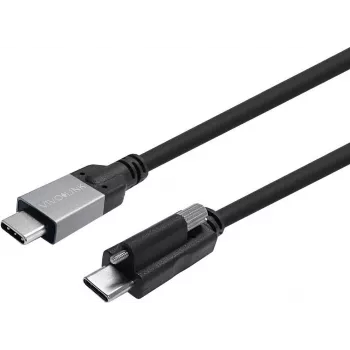 Vivolink kabel USB-C Screw do USB-C 8m, testowany dla przedsiębiorstw, 10Gbps, PD 100W, 4K60 (PROUSBCMMS8)