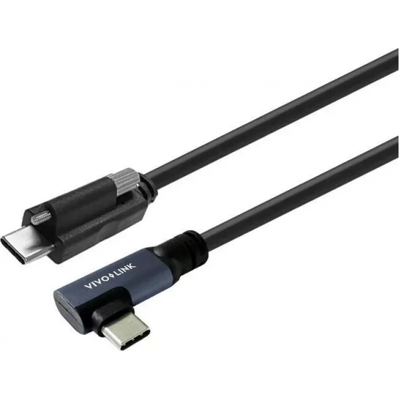Vivolink USB-C do USB-C Kabel kątowy do użytku profesjonalnego (PROUSBCMMS8A)