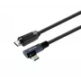 Vivolink USB-C do USB-C Kabel kątowy do użytku profesjonalnego (PROUSBCMMS8A)