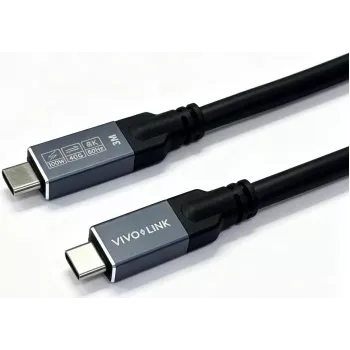 Kabel Vivolink USB4 USB-C do USB-C 2m - 40Gbps, 100W PD, 8K60Hz, Enterprise-Tested (PROUSB4MM2)