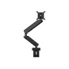 VOGELS MOMO Motion Plus 4138 Uchwyt do Monitora - Montaż na Biurko, Srebrny, 10-26 inch, 15kg