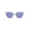 VOGUE VO5376S291976 Damskie okulary przeciwsłoneczne Cat Eye przezroczysty brąz 51mm