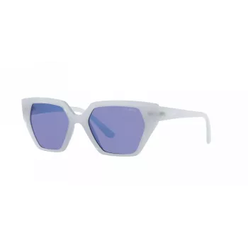 VOGUE VO5376S291976 Damskie okulary przeciwsłoneczne Cat Eye przezroczysty brąz 51mm