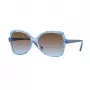 VOGUE VO5488S306048 Damskie okulary przeciwsłoneczne Cat Eye Havana Brązowy Gradient 56mm