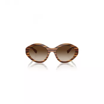 VOGUE VO5576SB15081 Damskie okulary przeciwsłoneczne Cat Eye Havana Brown Gradient