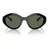 VOGUE VO5576SBW4471 Damskie okulary przeciwsłoneczne w kształcie motyla - oprawka z propionianu w kolorze havana, soczewki brązowe gradientowe, 52mm