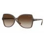 Vogue Damskie Okulary Przeciwsłoneczne Kocie Oko VO5488S238613 Ciemnohawana Brązowy Gradient 56mm
