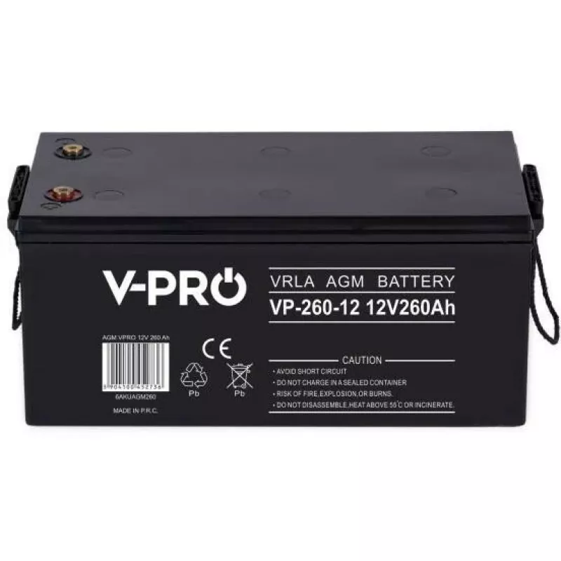 VOLT POLSKA AGM VPRO Battery 12V 260Ah
