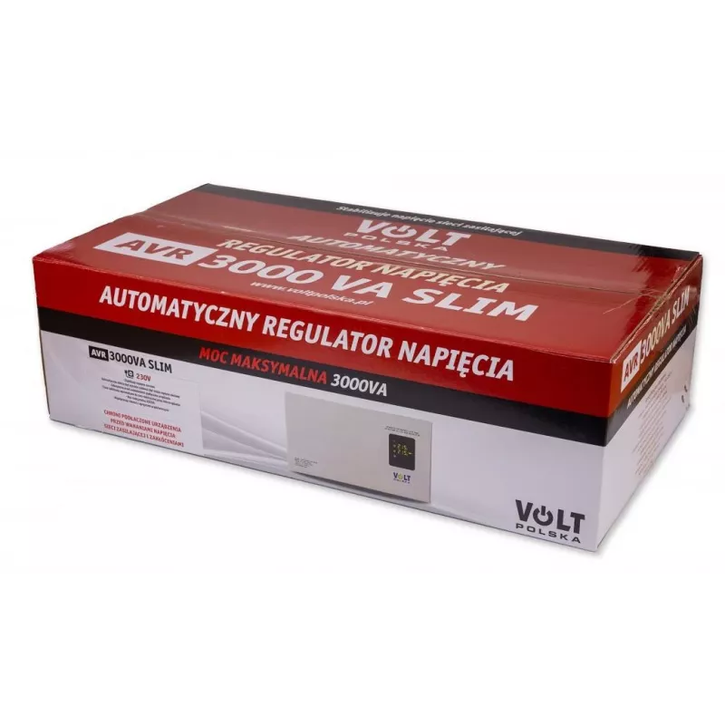 Volt Polska AVR 3000VA Slim 8% stabilizator napięcia