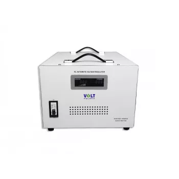 VOLT POLSKA AVR PRO 10000 Stabilizator napięcia – 10000VA/8000W Automatyczny regulator napięcia z wyświetlaczem LCD