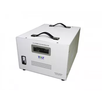 VOLT POLSKA AVR PRO 10000 Stabilizator napięcia – 10000VA/8000W Automatyczny regulator napięcia z wyświetlaczem LCD