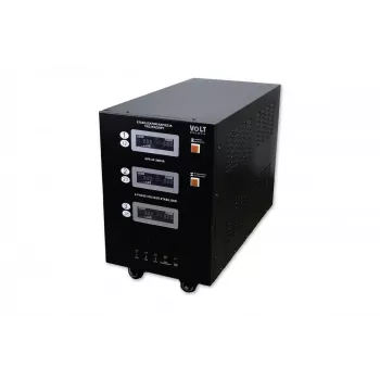 VOLT POLSKA AVR PRO 25000VA Trójfazowy Automatyczny Stabilizator Napięcia 3% Dokładności Silnik Serwo