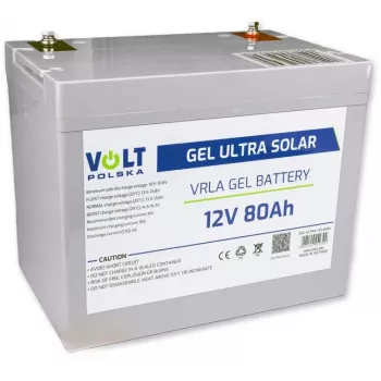 Volt Polska Gel VPRO 12V 80Ah Battery