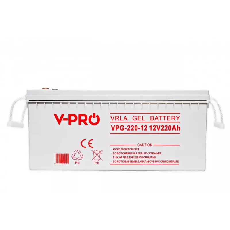 Volt Polska Gel VPRO Solar 12V 220Ah Akumulator