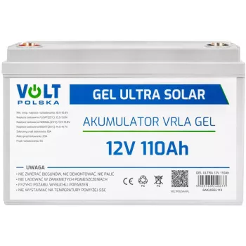 VOLT POLSKA GEL VPRO Akumulator słoneczny 12V 110Ah
