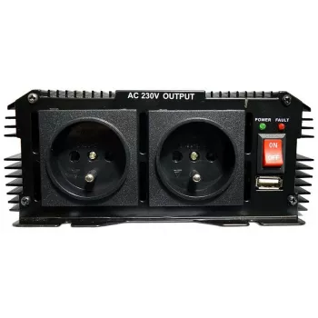 VOLT POLSKA IPS 1700/3400 Pure Sine Wave Power Inverter 12V DC to 230V AC 1700W Continuous / 3400W Peak